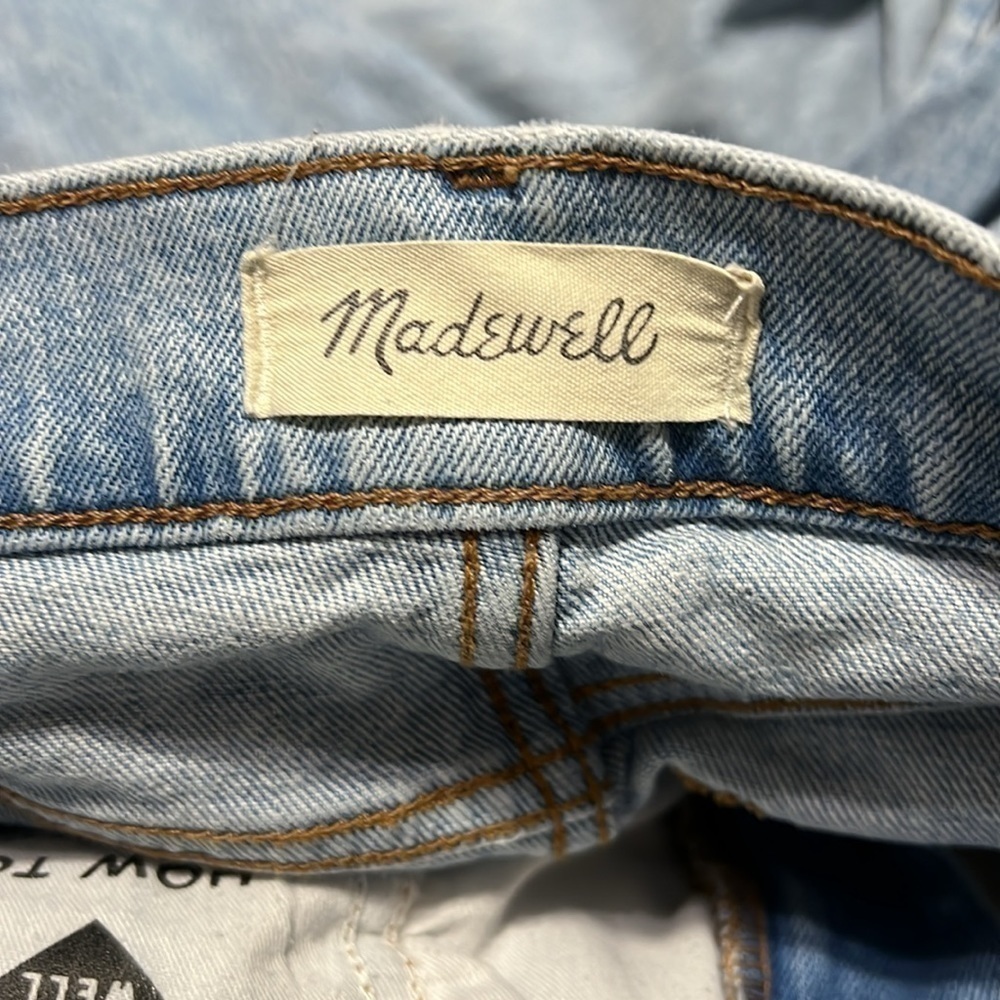 Madewell the perfect vintage crop Jean distressed - Picture 9 of 11